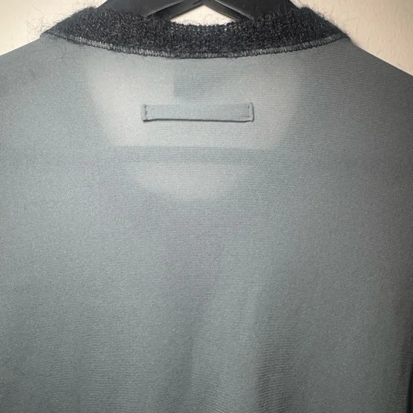Jean Paul Gaultier Gray Sweater with Black Edging